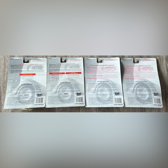 New Lot Of 4 Racing Champions Hot Rod Circa 1997-1998 Ford Mustang Trans Am - Picture 6 of 10